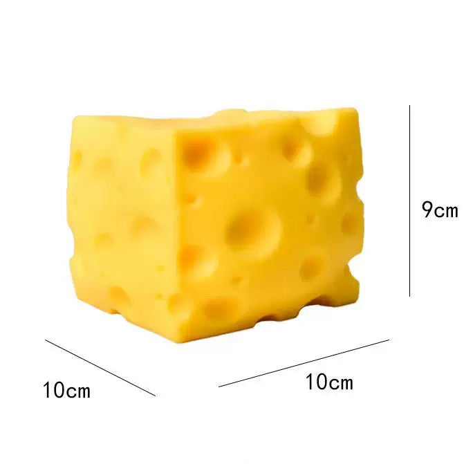🧀💛 Jumbo Cheese Squishy (No Box)