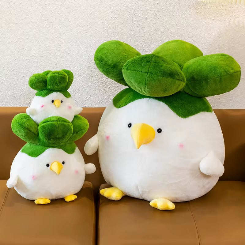 🐥 Cute Veggie Bird Plush Toy