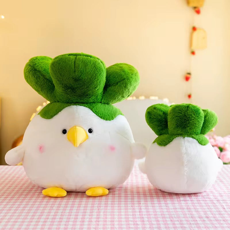 🐥 Cute Veggie Bird Plush Toy