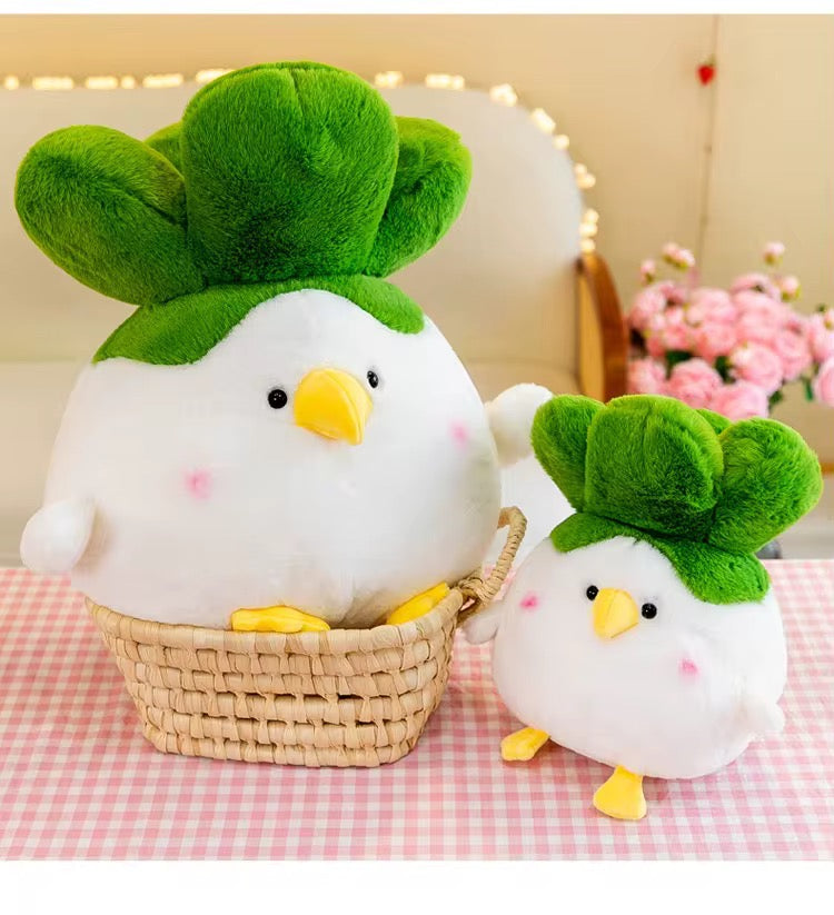 🐥 Cute Veggie Bird Plush Toy