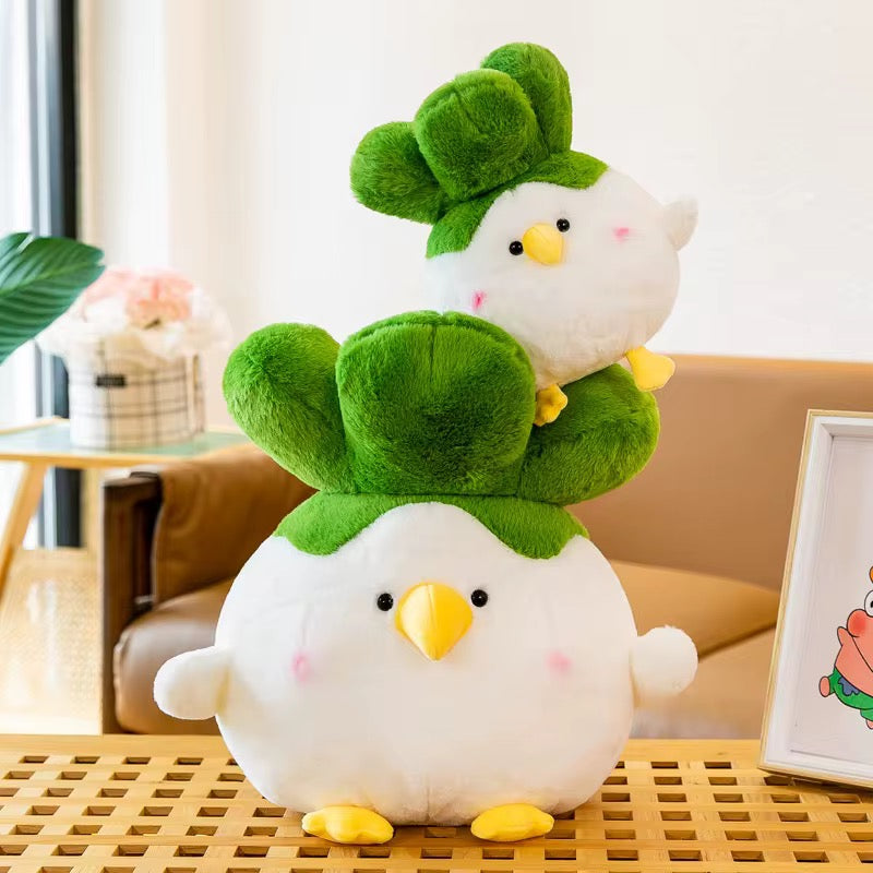 🐥 Cute Veggie Bird Plush Toy