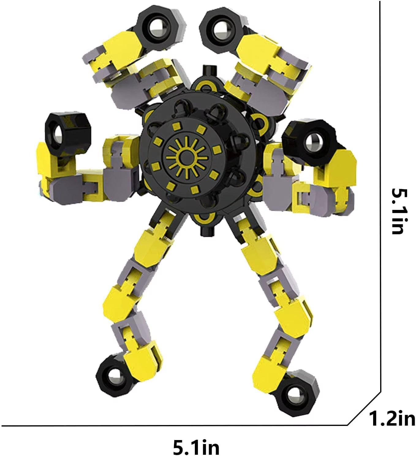 🕷️ Transformable Spider Fidget Toy