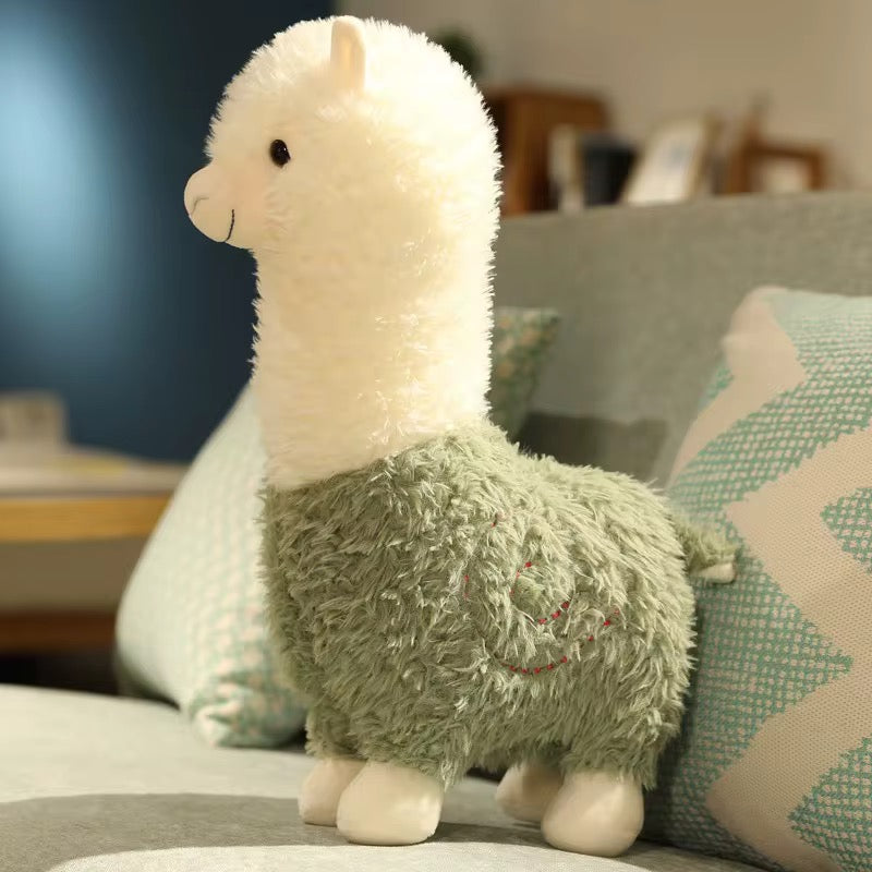 🦙 Fluffy Alpaca Plush Toy