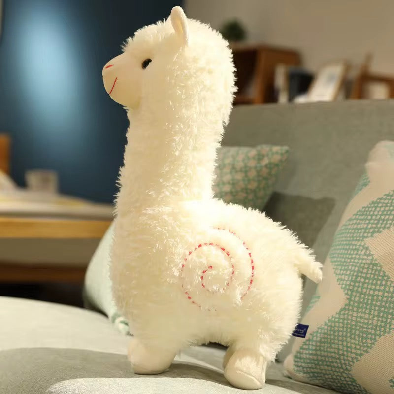 🦙 Fluffy Alpaca Plush Toy