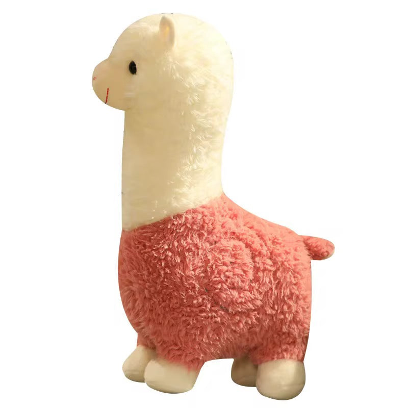 🦙 Fluffy Alpaca Plush Toy