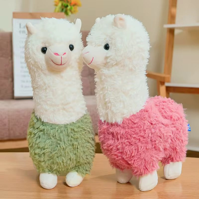 🦙 Fluffy Alpaca Plush Toy