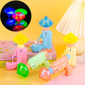 🔫✨ LED Gun Spinning Top Toy