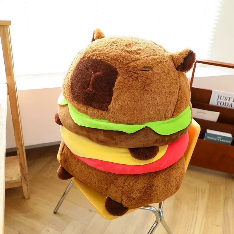 🐻🍔 Capybara Plush Toy (2 Styles)