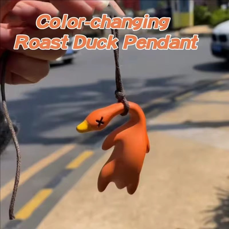 🦆☀️ Color-Changing Roast Duck Pendant