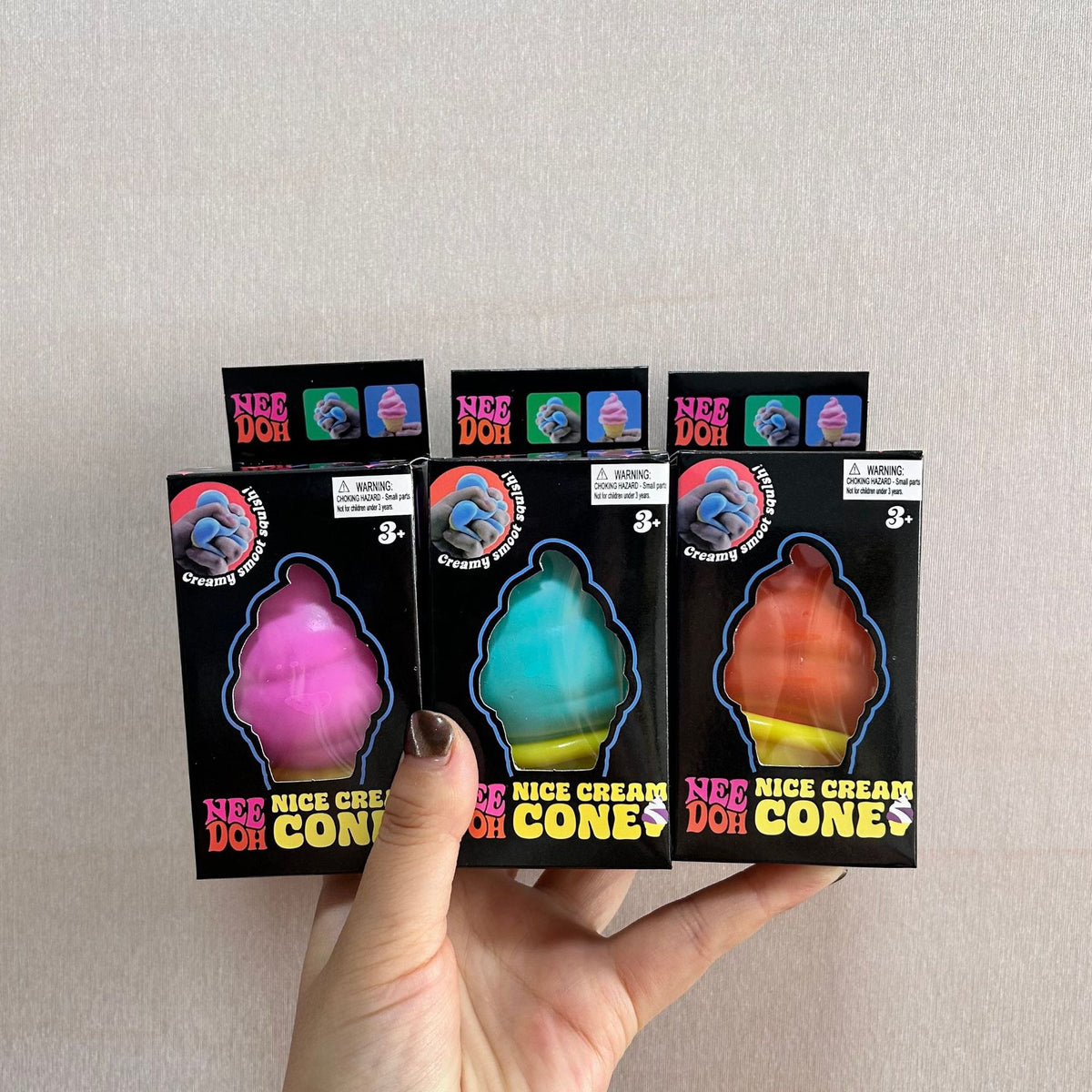 🍦 Nee Doh Nice Cream Cone – Squishy Fidget Toy