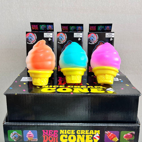 🍦 Nee Doh Nice Cream Cone – Squishy Fidget Toy