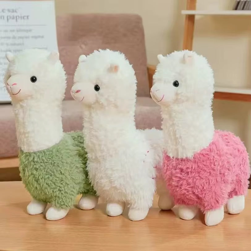 🦙 Fluffy Alpaca Plush Toy